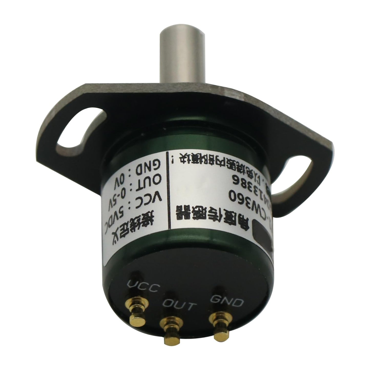 12-Bit Hall Angle Sensor, 0.088° Resolution, 360° Rotation, Durable Full-Circle Measurement,0-5V Output