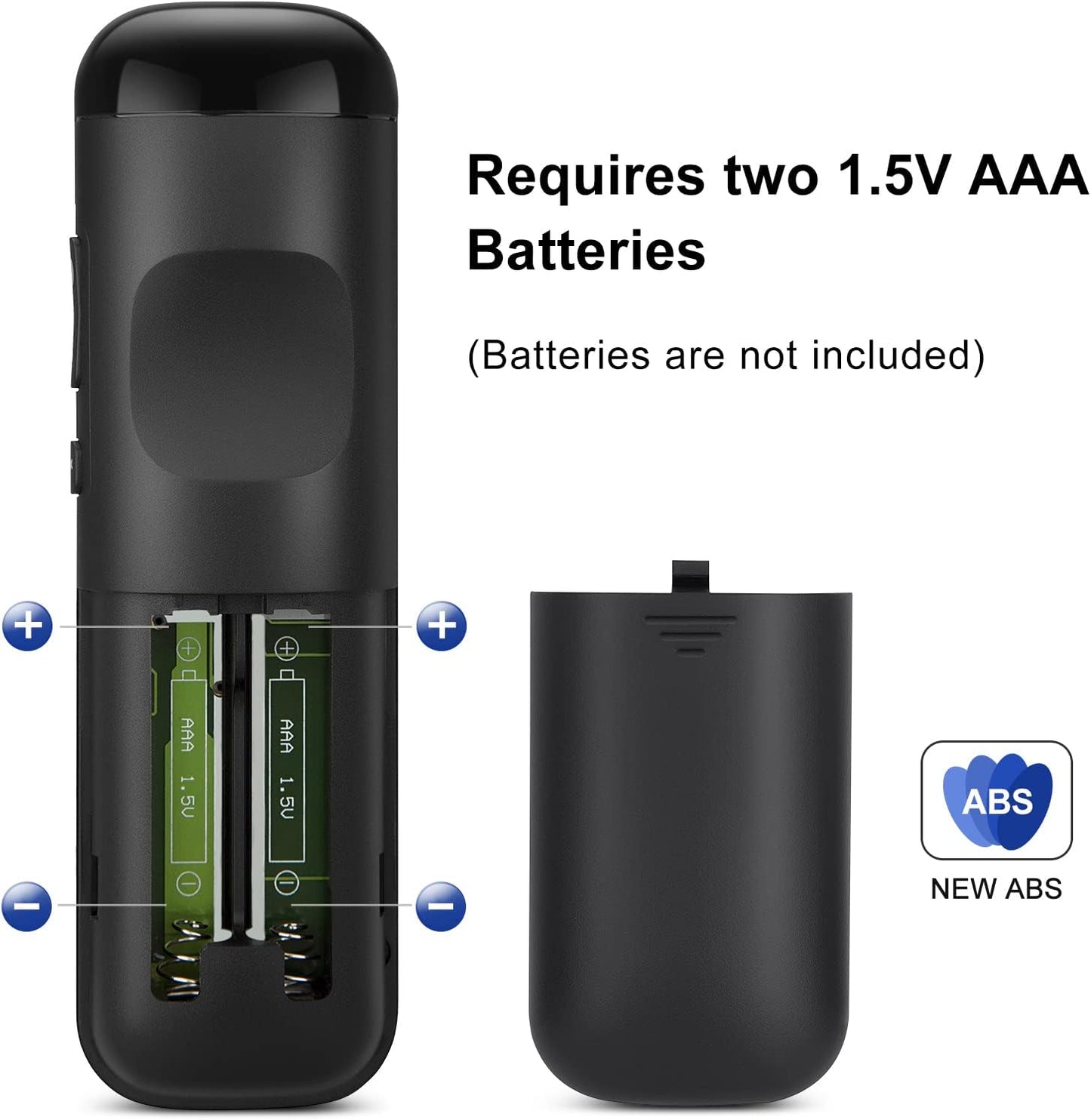 (Pack of 2) Replacement Remote Control Only for Roku TV, Compatible for TCL Roku/Hisense Roku/Onn Roku/Sharp Roku/Element Roku/Westinghouse Roku/Philips Roku Smart TVs (Not for Roku Stick and Box)