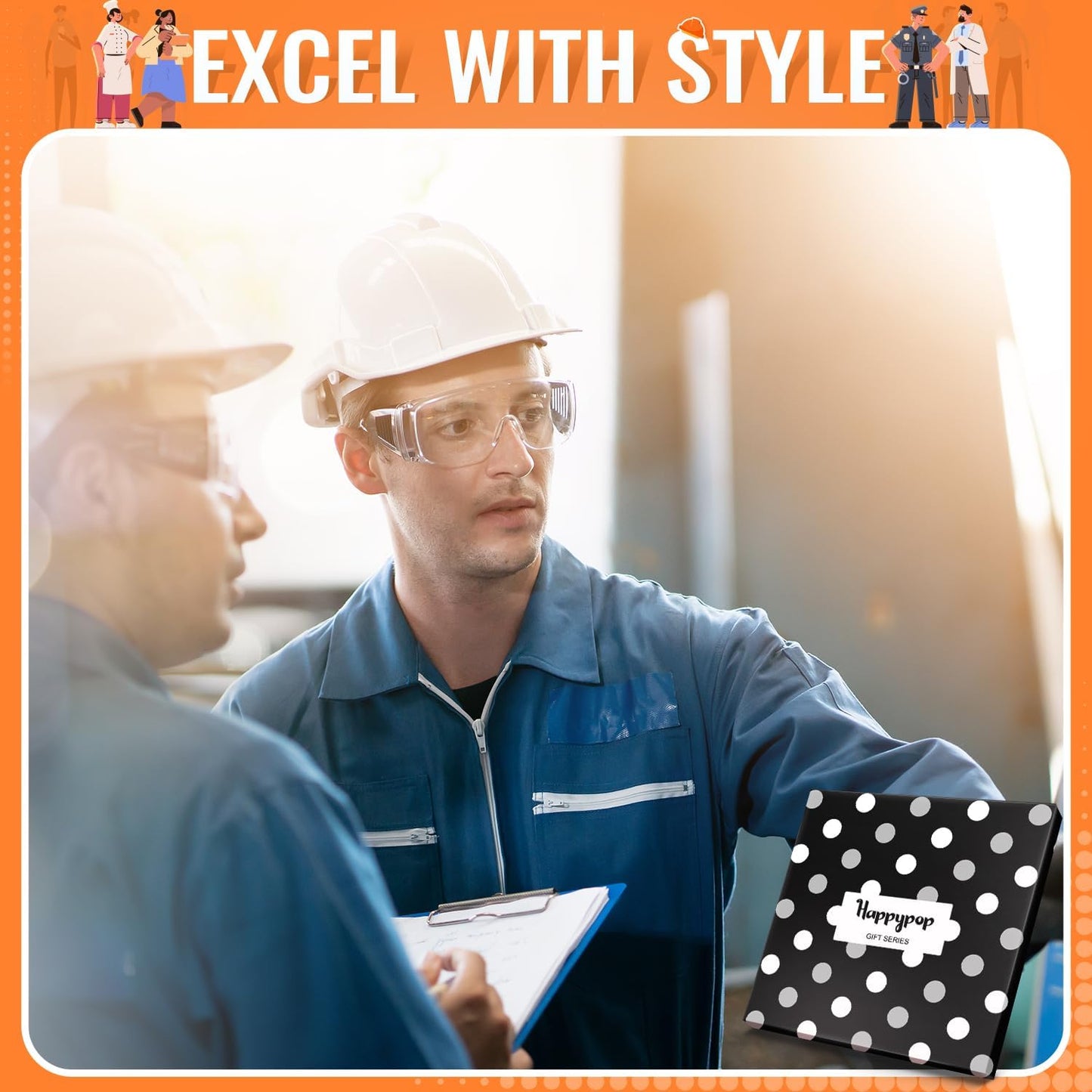 HAPPYPOP Gifts for Mechanic Personal Trainer - Photography Bus Driver Engineer Socks