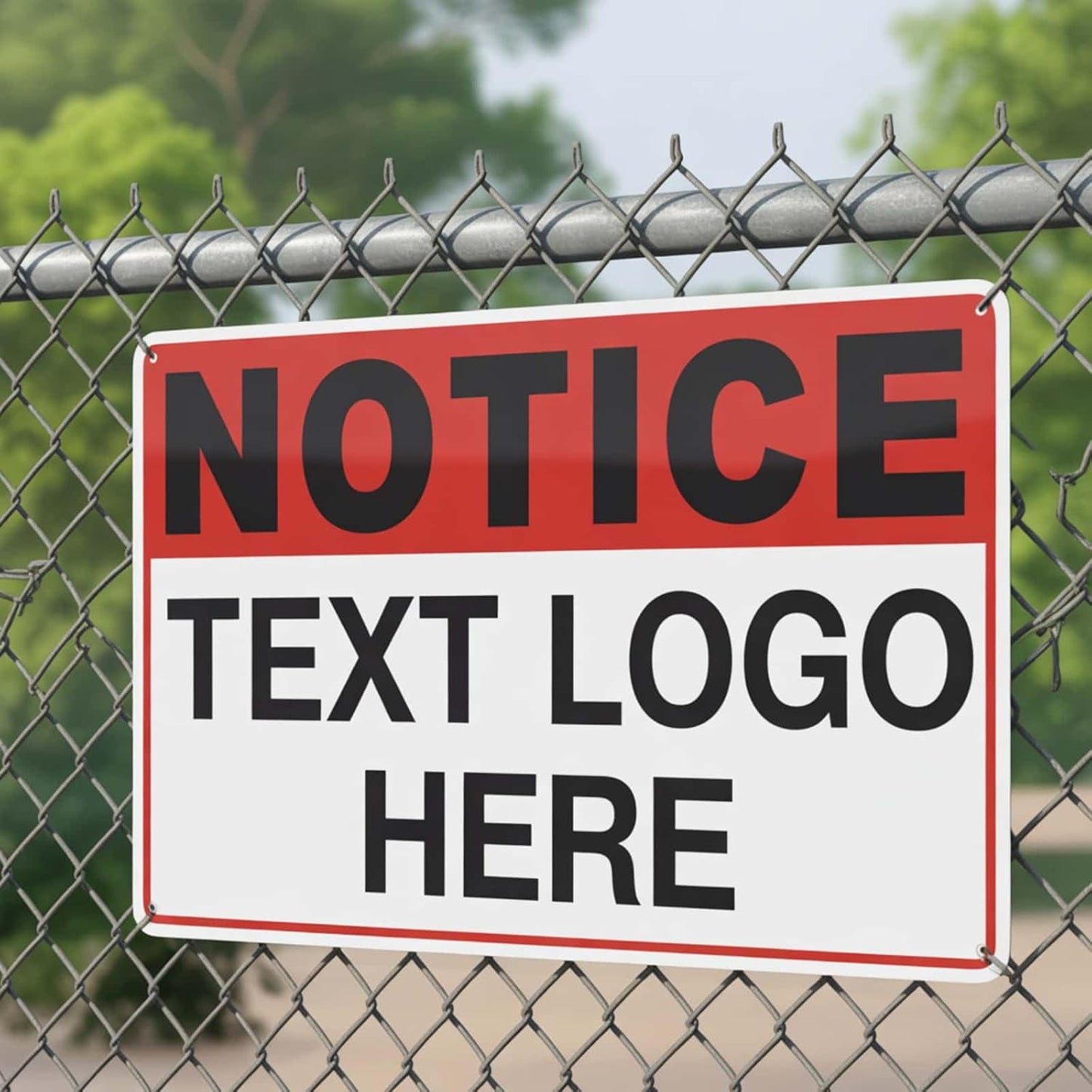 20x15 Inch Custom Sign – Personalized Metal Sign with Your Text or Logo, Rustproof Aluminum for Business, Home, Fence, Gate, or Wall Mounting, UV and Weather Resistant