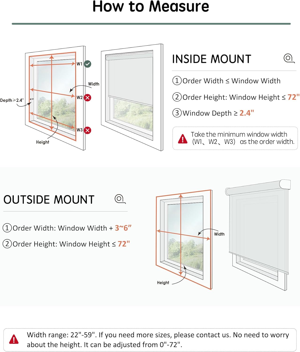 Yoolax Motorized Blinds with Remote, Blackout Smart Blinds for Windows Motorized Roller Shades, Automatic Window Blinds Directly Compatible with Alexa Electric Blinds (Jacquard White, 59" W x 72" H)