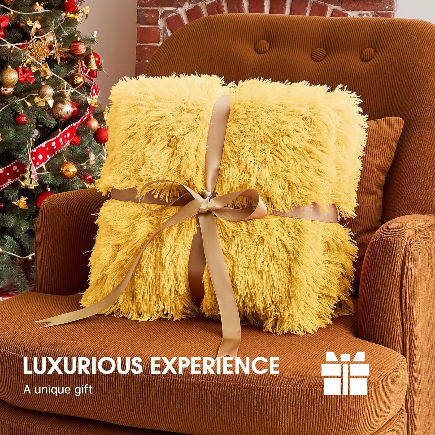 Heated Electric Blanket Twin–Faux Fur with Soft Thick Sherpa,Warm Winter Birthday Gifts for Women Grandma,10 Heat Settings,5 Time Settings with Fast Heating, 62x84, Beige