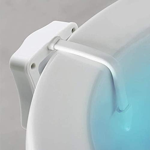 2-Pack Toilet Night Light, Motion-Activated LED Lamp with UV Light, 16-Color Changing, Tap-Activated, Smart Night Light for Bathroom Toilet