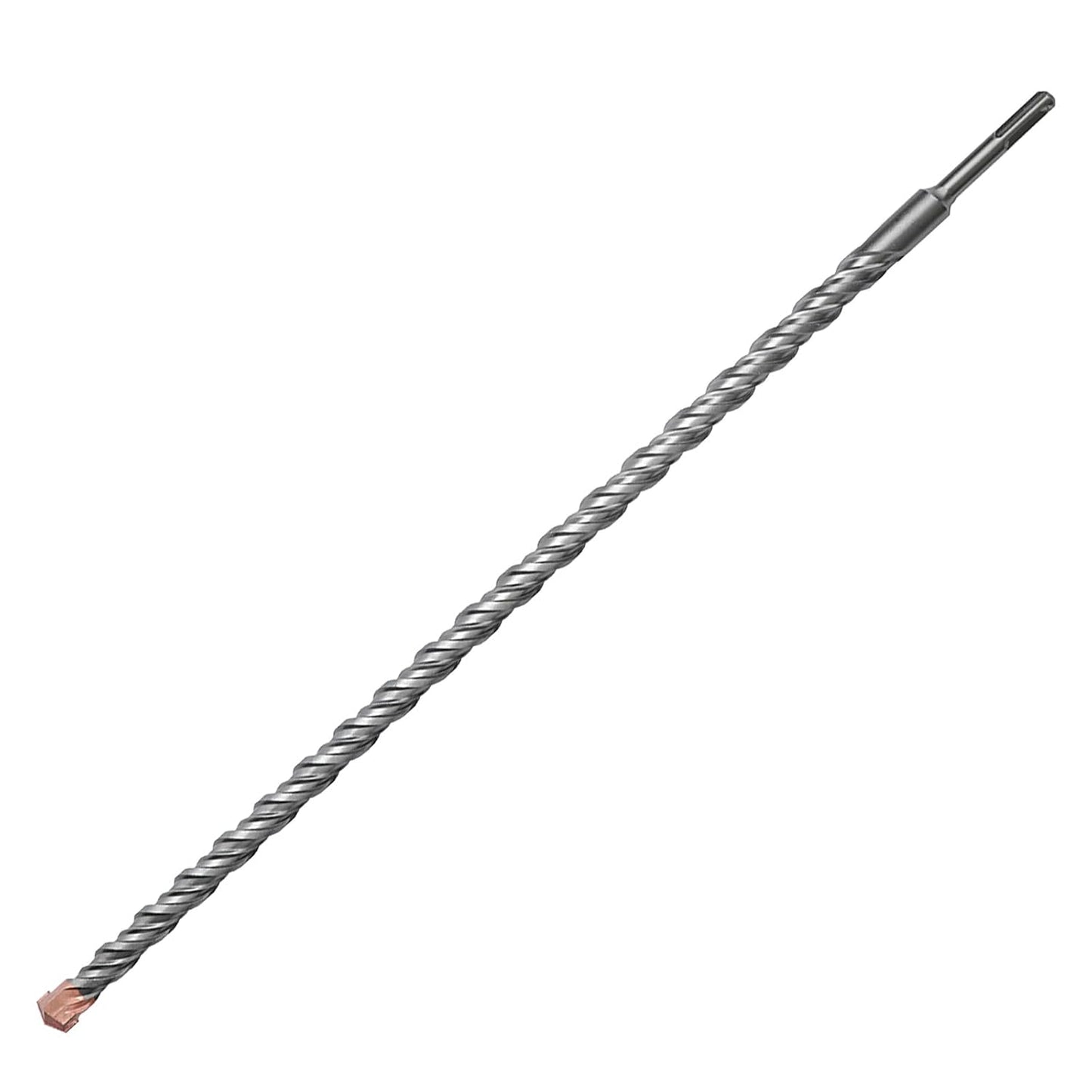 11/16 inch x 39.3 inch (18x1000mm) SDS Plus Masonry Drill Bit, Rotary Hammer Drill Bit,Concrete Drill Bit for Cement, Brick, Wall (39.3 inch / 1000mm Length, 11/16 inch (18mm))