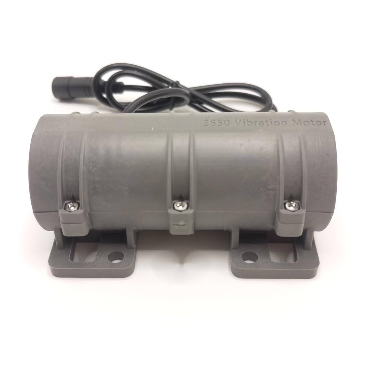 24V Vibration Motor, with 110V Adjustable Speed Power Adapter, 3800RPM, Rotary Speed for Massage Bed Vibration Alert Chair, Shaker Motor