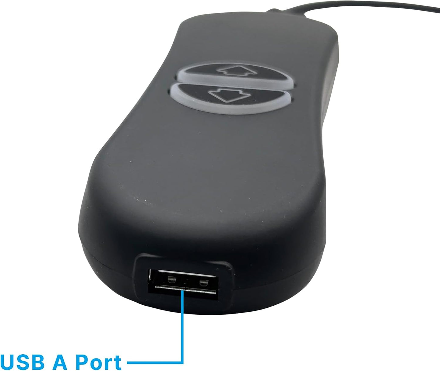 2 Button 5 Pin Prong Hand Control Controller Remote with USB and Backlight for Lift Chairs Electric Sofa Power Recliners