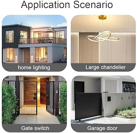 1 Channel Smart WiFi Dry Contact Relay Module | USB 5V/DC 7-32V | Momentary/Inching Self-Locking Relay | Tuya App/Alexa/Google Home Remote Control | White