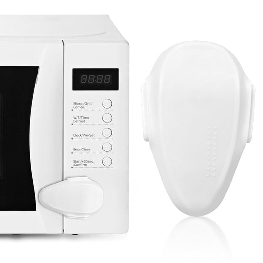 1 Pack Oven Lock for Baby Proofing - Heat Resistant, No Drill Adhesive Stove Door Lock, Child Safety Oven Lock (White)