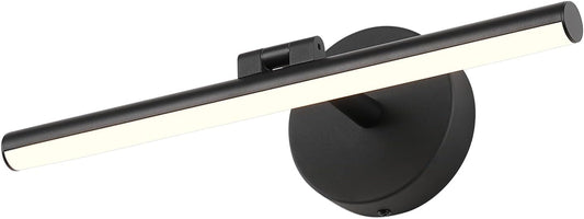 Hardwired Adjustable Lighting Matte Black Modern LED Picture Lights for Paintings 15.7'' Inch Long Swing Arm Metal Art Lights Warm White 3000K