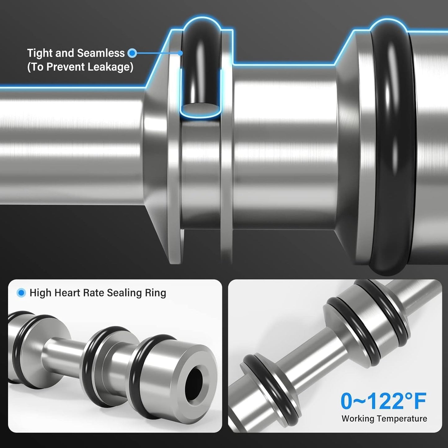 TAILONZ PNEUMATIC 1/8"NPT Solenoid Valve 3V110-06 DC24V Single Coil Pilot-Operated Electric 2 Position 3 Way Connection Type