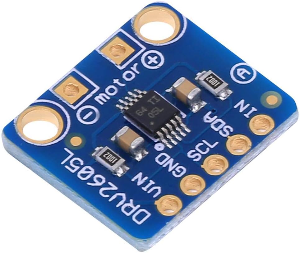 Haptic Motor Controller Haptic Motor Driver Module with IN General Pin DRV2605L Module Control Haptic Motors I2C Clock Pin