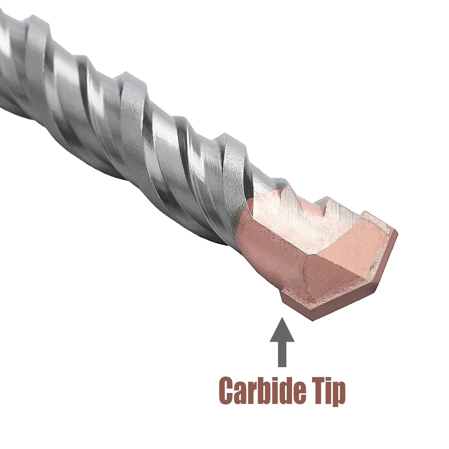1-1/8 x 18 inch (28x460mm) SDS Plus Masonry Drill Bit, Rotary Hammer Drill Bit,Concrete Drill Bit for Concrete, Brick, Block,1-1/8 x 15.6 x 18 inch