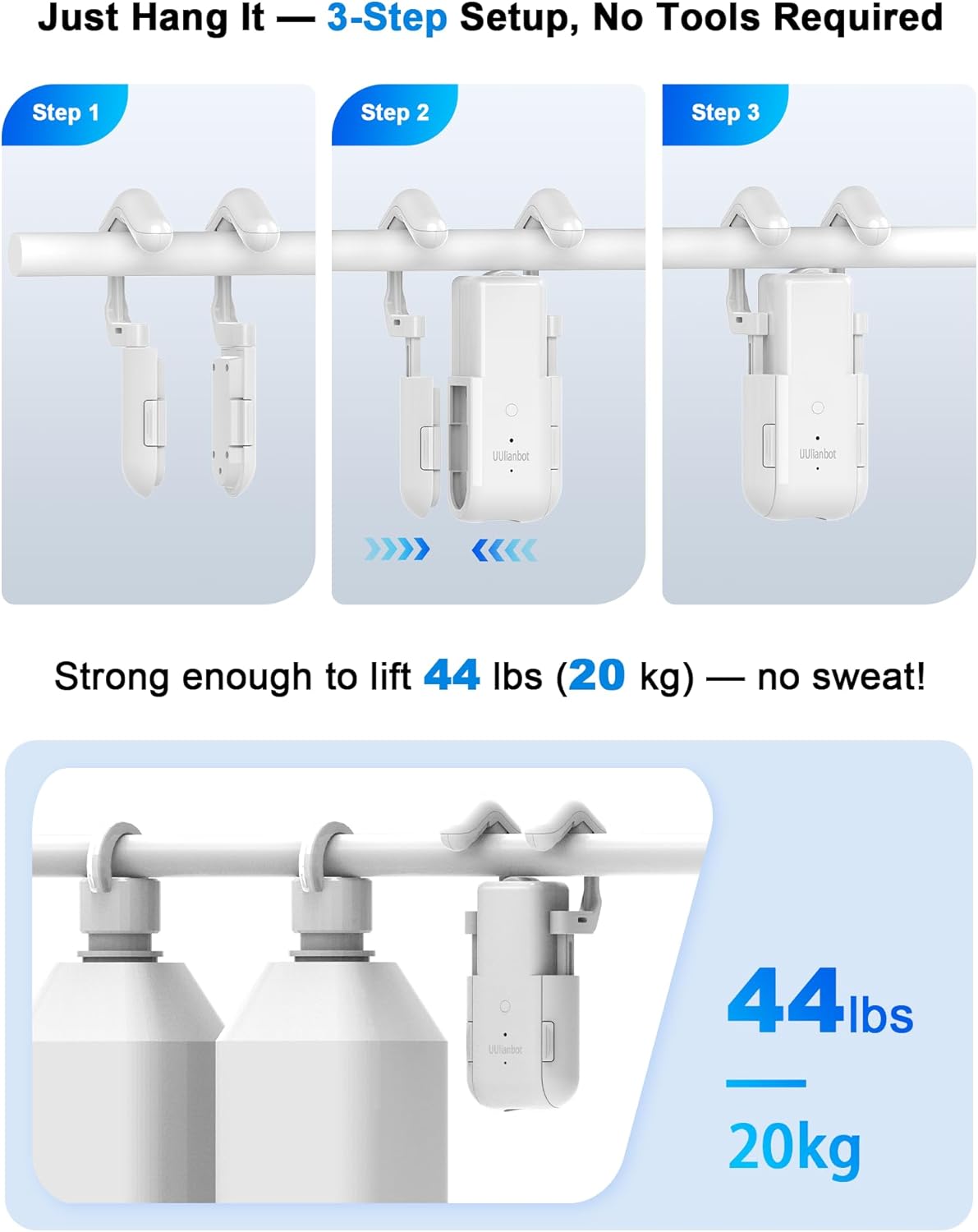 2025 Automatic Curtain Opener - Electric Curtains with Remote Smart Curtain Opener Electronic for Roman/U/T Rails, Bluetooth Curtain Opener with App/Timer, Compatible with Alexa and Google Home