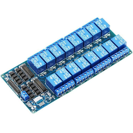 16 Channel 5V Relay Module with Optocoupler Low Level Trigger Expansion Board for Raspberry Pi Arduino