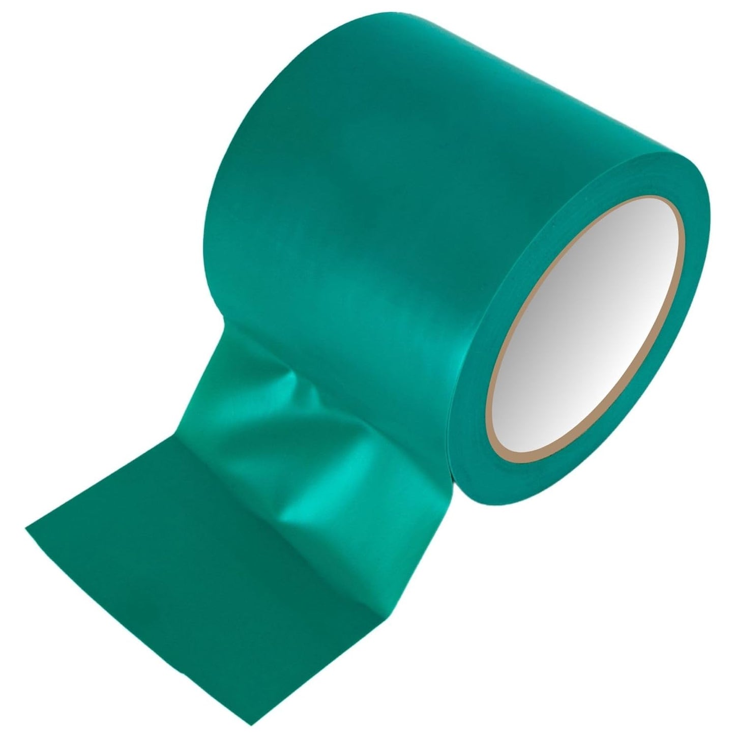 GTSE 4 inch x 108 ft Green PVC Vinyl Floor Tape, Safety Marking Tape, 6 mil Thick, Suitable for Dance Floors, Gyms, Warehouses, Sports Facilities
