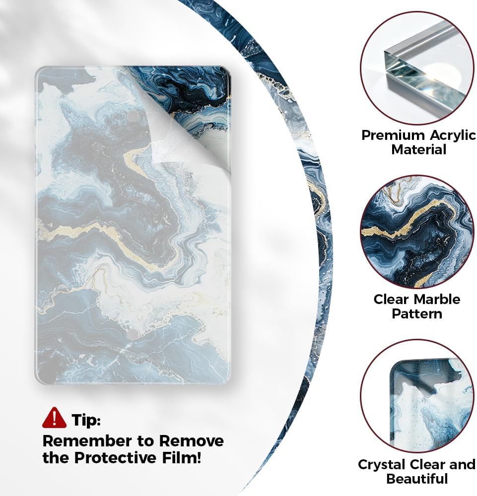 Luxurious Blue and Gold Marble Luxurious Blue and Gold Marble Acrylic Decorative Wall Plate Switch Plate Outlet Cover