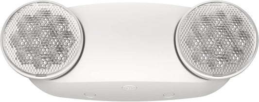 1 Pack Led Emergency Lights for Business, LED Emergency Exit Lights with Battery Backup, 2 Bug Eye Heads Adjustable Commercial Emergency Lighting Fixtures, UL 924 Certified.