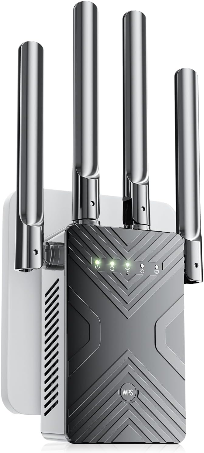 2026 WiFi Extender Signal Booster for Home - 8X Faster Internet Booster with Ethernet Port, Covers 15888sq.ft & 1-Tap Setup, Wireless Repeater Amplifier Supports 68＋Devices