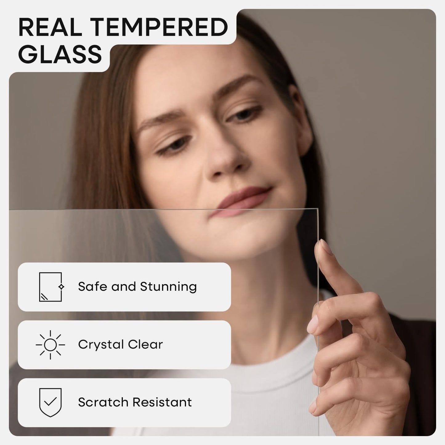 Homeforia Brown Picture Frame 24x32, High End Dark Oak 24x32 Large Wooden Poster Frame with Mat 20x28, 24 x 32 Walnut Wood Frame Matted to 20 x 28, 32x24 Thin Frame, Tempered Glass, Wall Kit, Set of 1