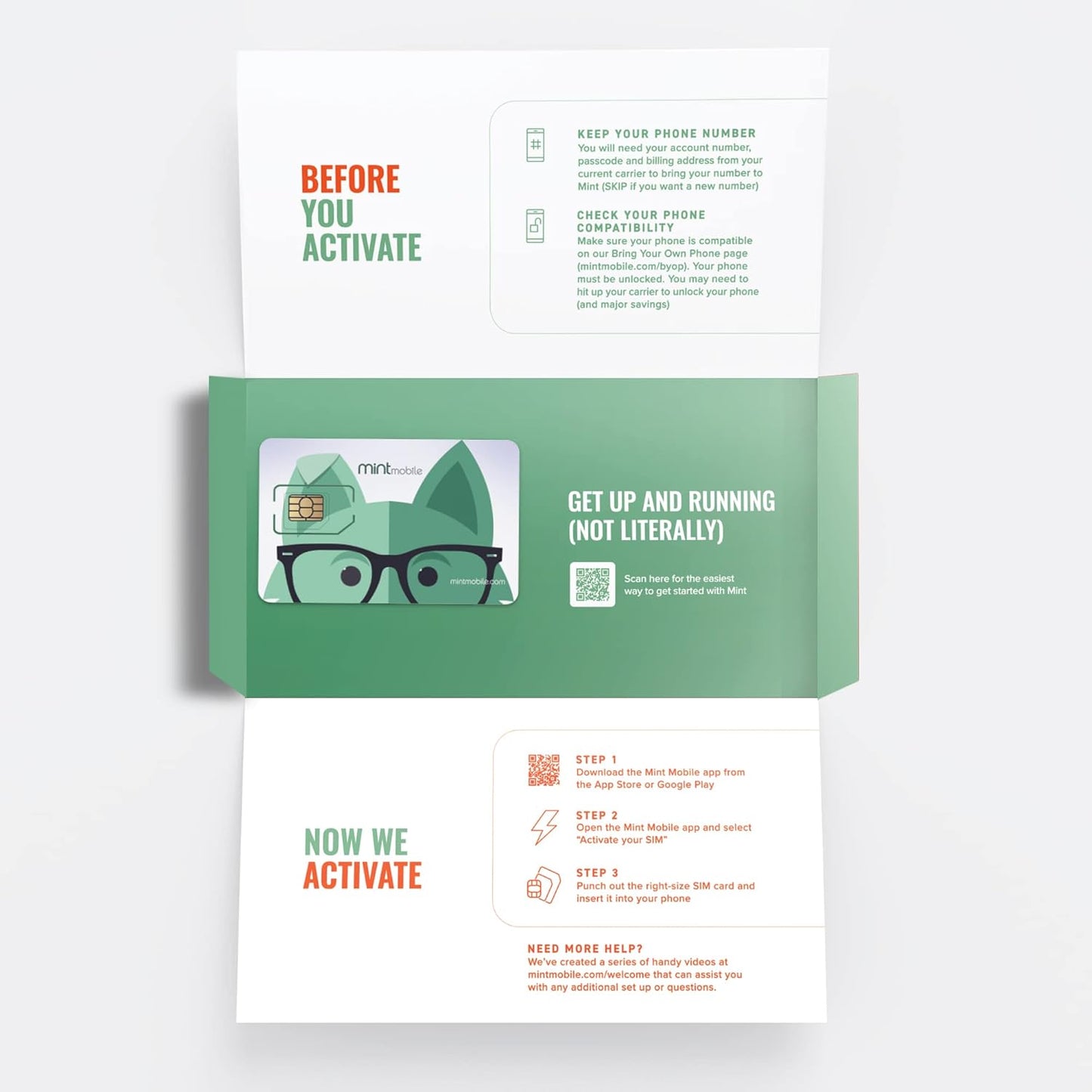 $25/mo. Mint Mobile Phone Plan with 20GB of 5G-4G LTE Data + Unlimited Talk & Text for 3 Months (3-in-1 SIM Card)