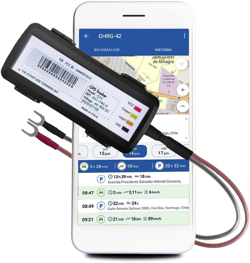 GPS7000-4G Hidden GPS Tracker for Vehicles | 90 Days of Service Included |Easy Self-Installation| After The 90 Days Included in The Service, You can Choose to Suscribe | No Hidden Fees
