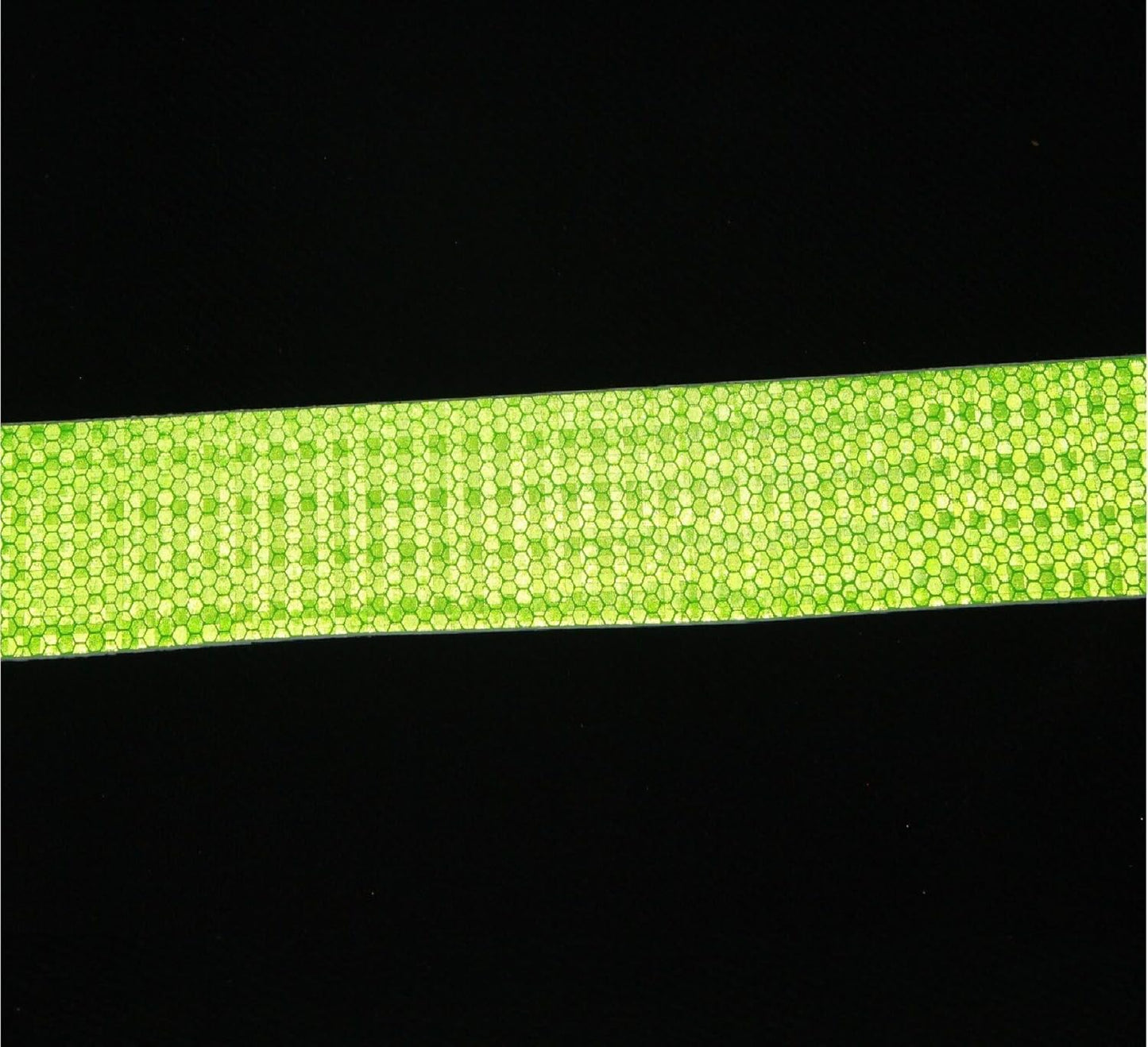 Green Reflective Tape Outdoor Waterproof 2 inch Wide, High Visibility Warning Industrial Marking Tape, Safety Stickers (68 feet,10 Rolls)