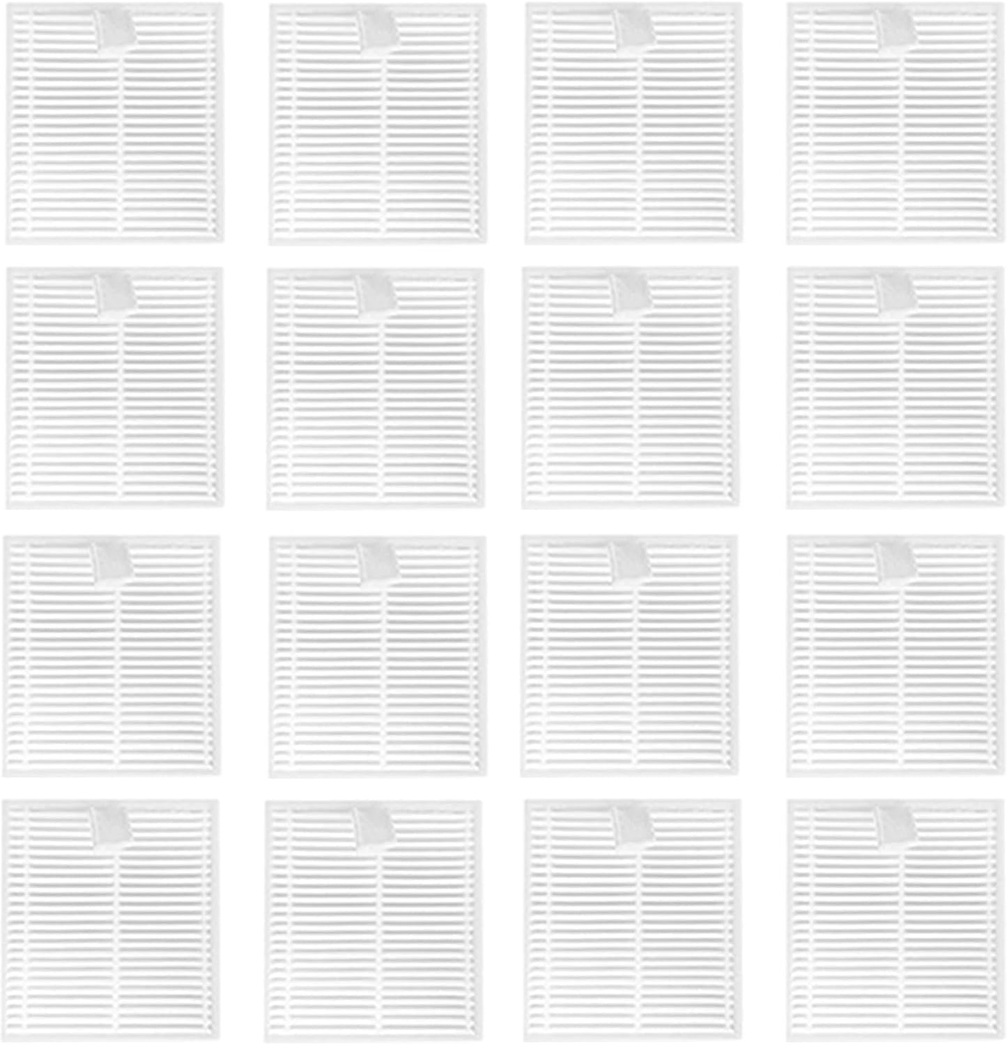 16 Packs HEPA filter Compatible with iRobot Roomba Essential Robot 104 105 Vac/Combo Accessory Y0110 Y0140 Q011 Q0120 Q0520 Vacuum Cleaners