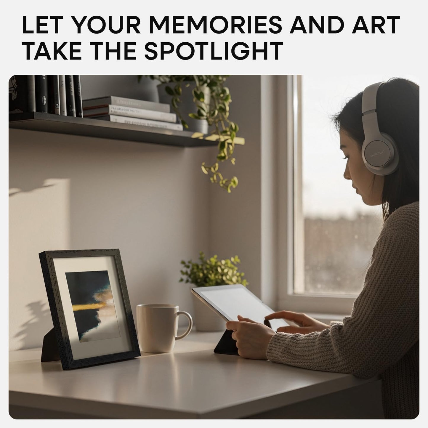 Homeforia A5 Picture Frame Black Wood, High-End Oak 5.8x8.3 Frame Matted to 4.1x5.8 inch Photo, A5 Size Walnut Wooden Frames with Mat A6 for Print, 5.8 by 8.3 Frame, Tempered Glass, Wall Kit, Set of 3