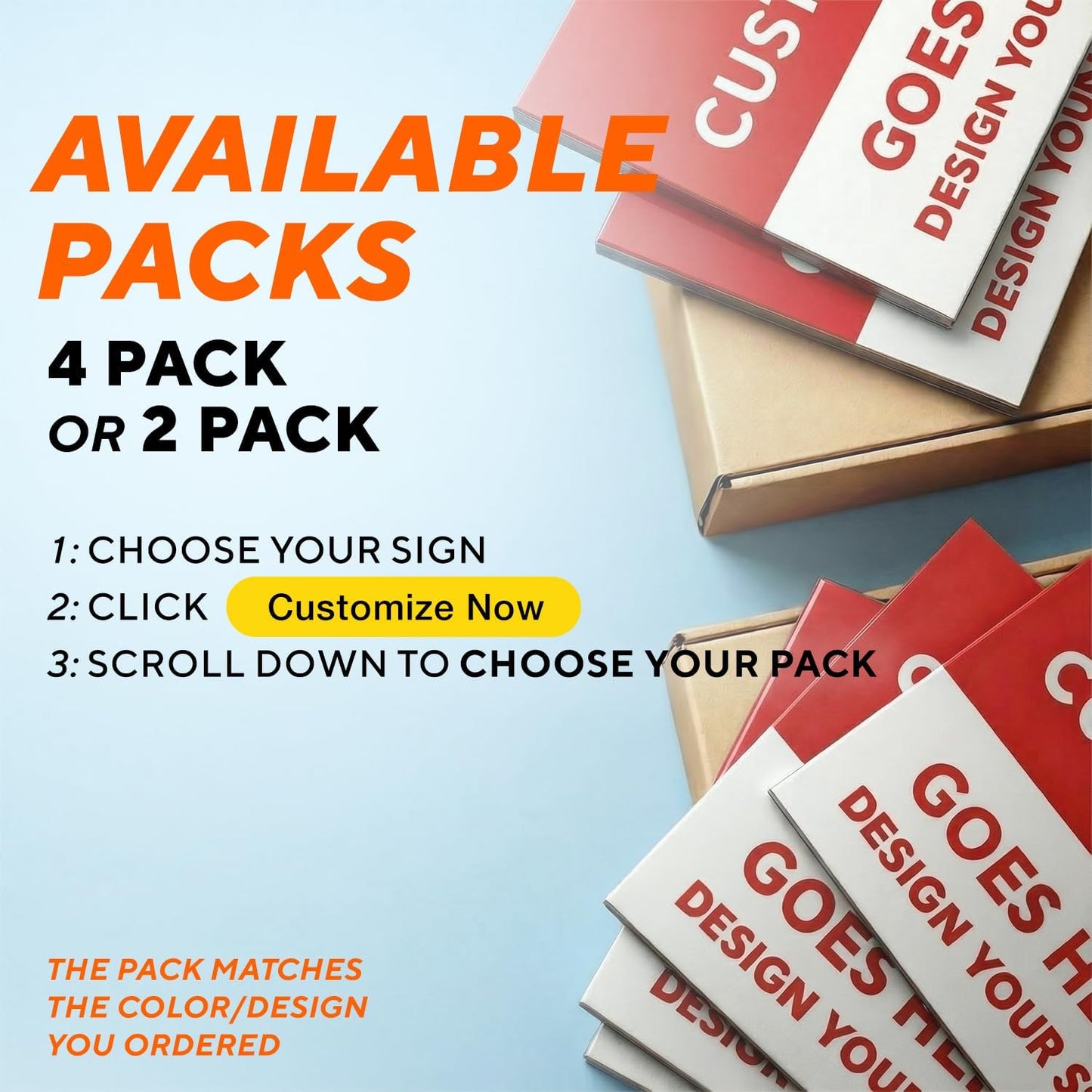 Custom Metal Signs, Personalized Aluminum, Waterproof Business Signs, White Aluminum (Red & White, 24x18 In)