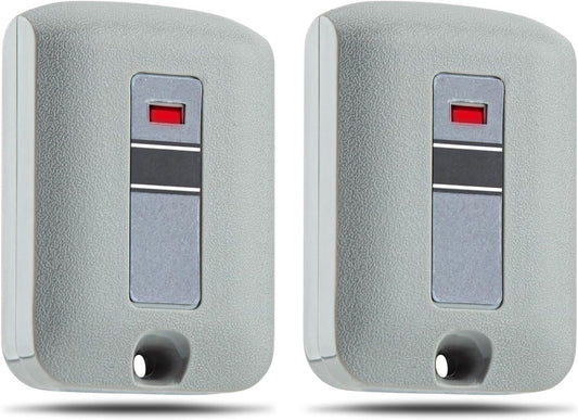 2-Pack Replacement Garage Door Opener Remote for Linear Multi-Code 3089, 308911, 3070, 307010, 10 Dip Switch Gate Opener, 300MHz Compatible