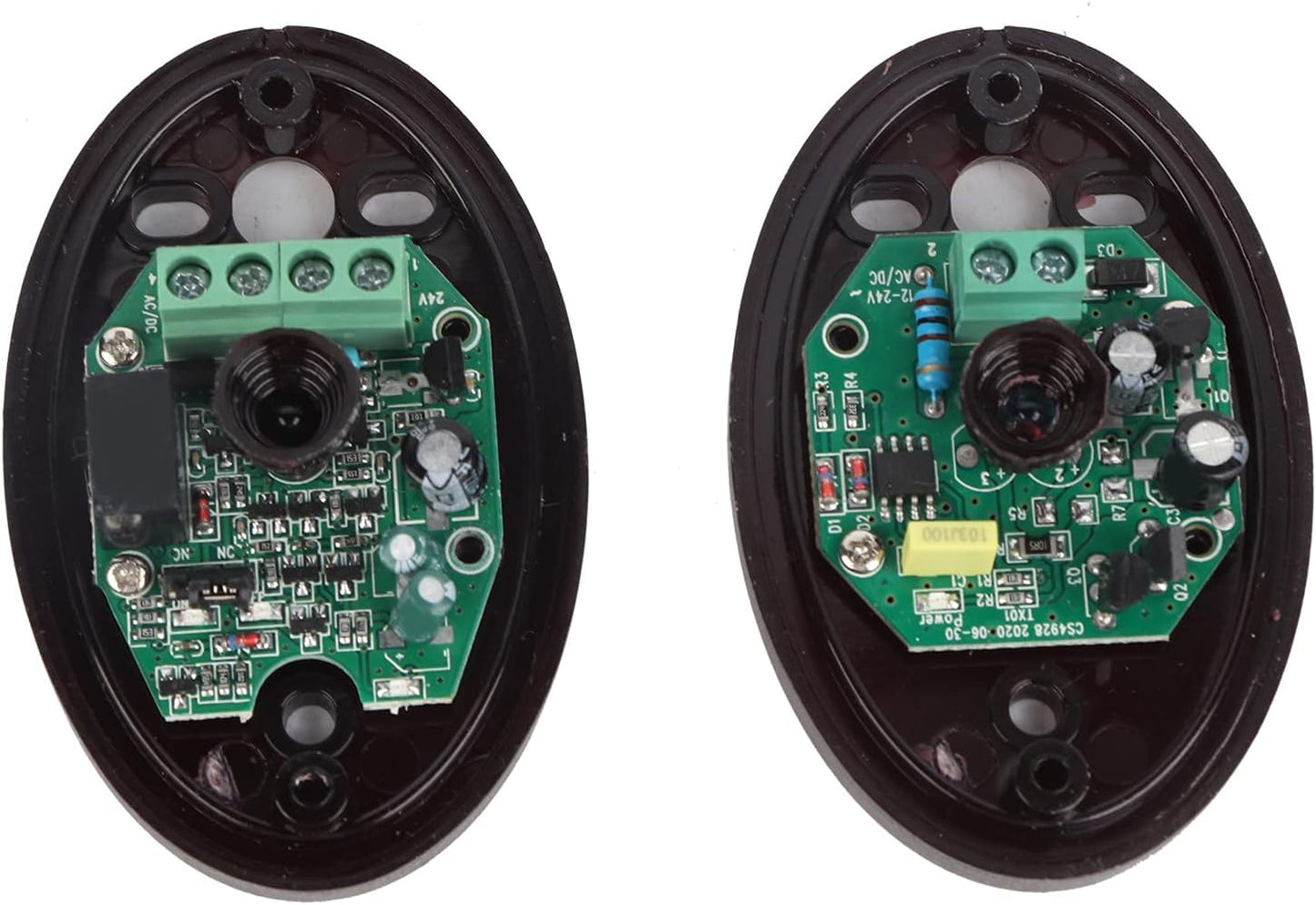 1 Pair 20m Infrared Photoelectric Beam Alarm, Security Light Barrier Sensor Detector for Home Door Window Outdoor Security