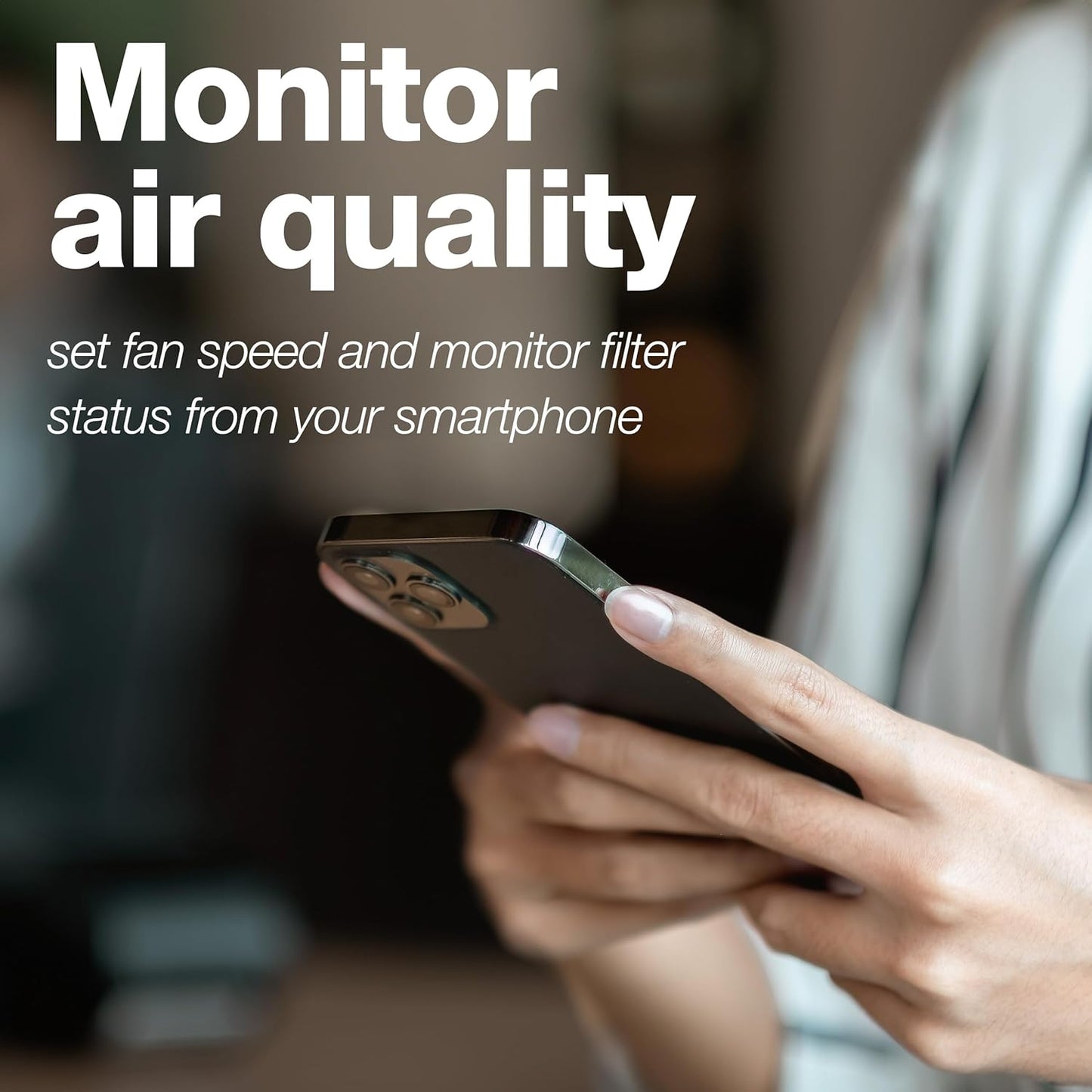 IQAir HealthPro Compact XE Air Purifier - 3-Pack - Compact HyperHEPA Filtration for Spaces up to 3720 sq ft - Allergens, Smoke, Dust, Mold, Pet Dander, Swiss Made, WiFi Enabled