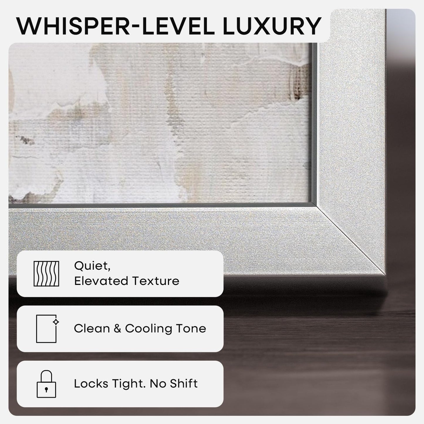 Homeforia A2 Poster Frame Silver, High End Metal A2 Picture Frames Silver with Mat A3 Print, 16.5x23.4 Frames Matted to 11.7x16.5 Photo, 16.5 by 23.5 Hanging Frames, Tempered Glass, Wall Kit, Set of 1