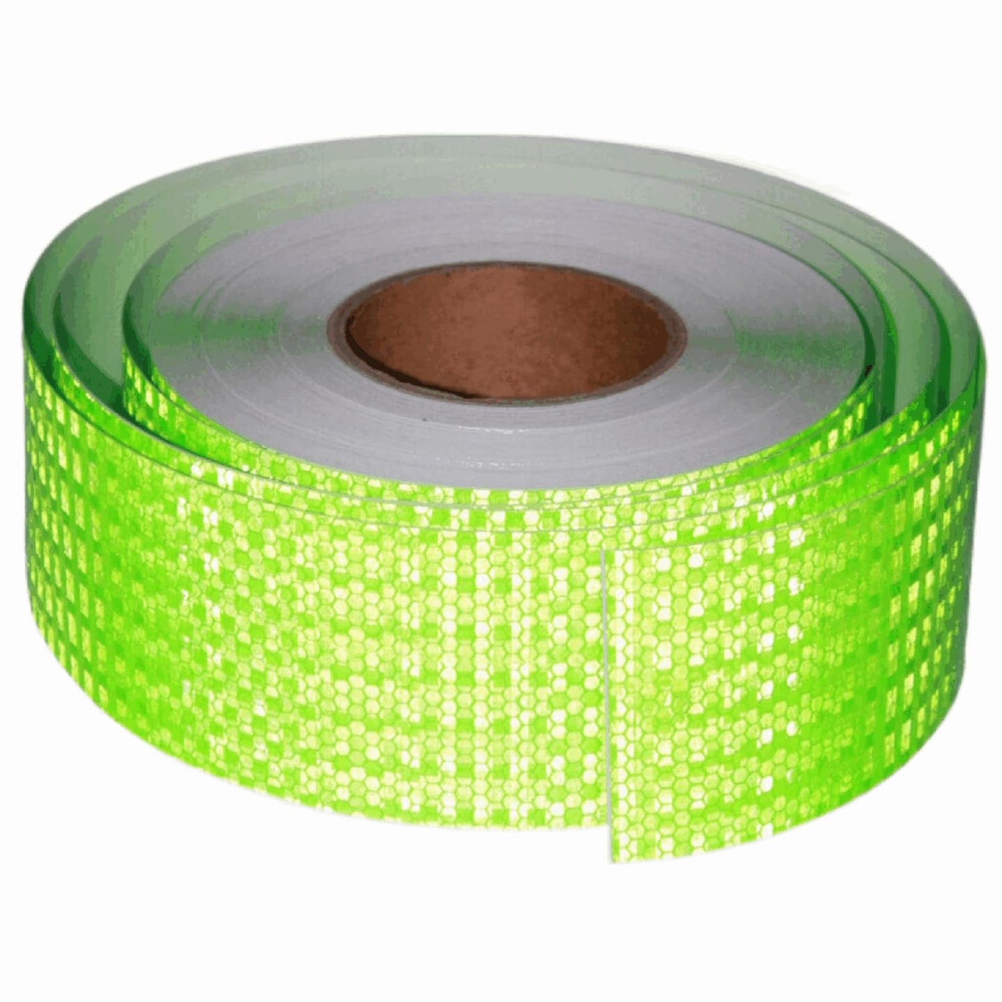 Green Reflective Tape Outdoor Waterproof 3 inch Wide, High Visibility Warning Industrial Marking Tape, Safety Stickers (168 feet)