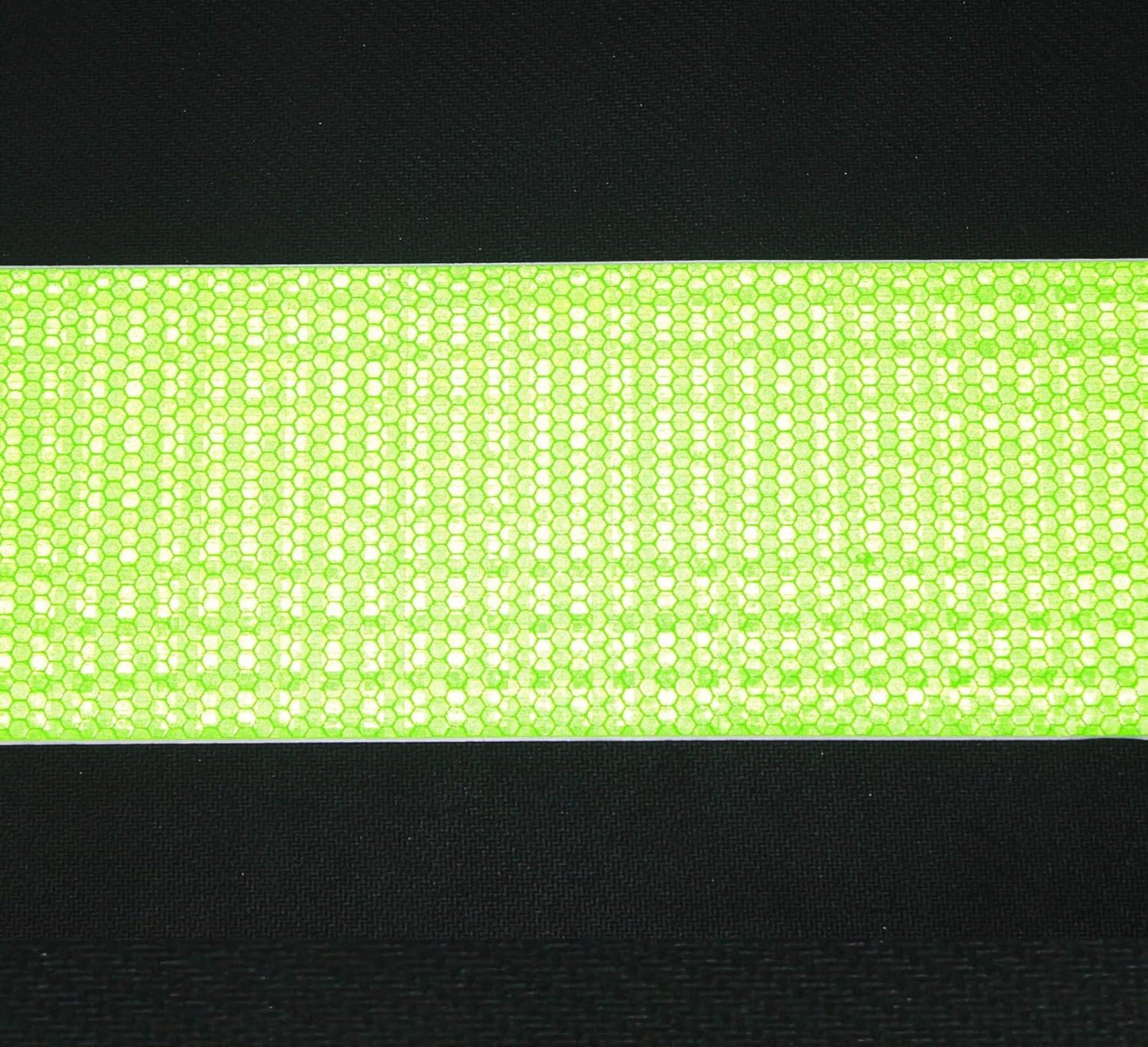 Green Reflective Tape Outdoor Waterproof 3 inch Wide, High Visibility Warning Industrial Marking Tape, Safety Stickers (68 feet,3 Rolls)