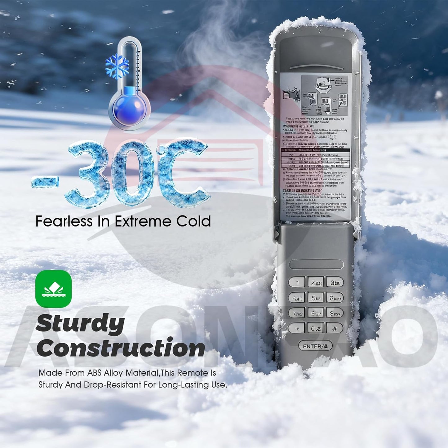 1 for 940EV-P2 940ESTD Wireless Universal Chamberlain LiftMaster Craftsman Garage Door Keypad, Security+2.0 MyQ【3-Year-Warranty】