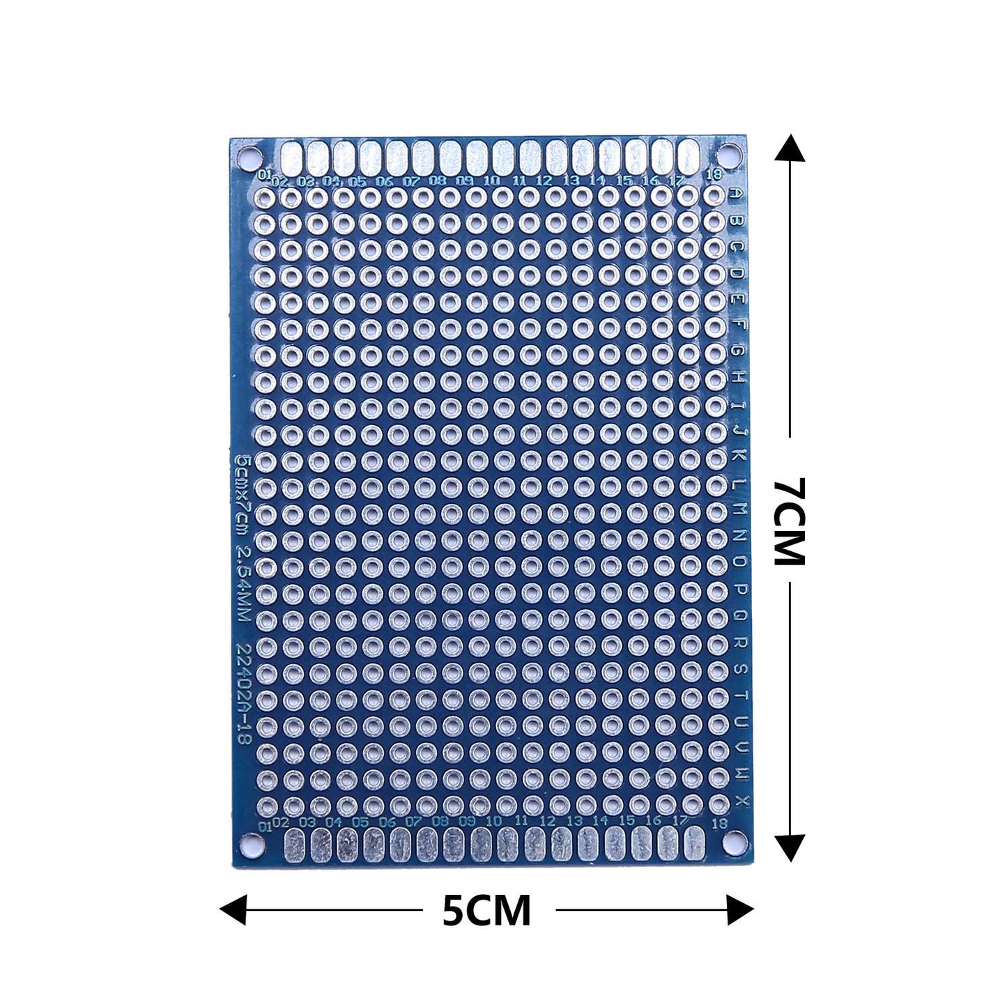 15 Pcs(5x7cm) Double Sided PCB Board Prototype Kit Soldering 4 Colour Universal Printed Circuit Board for DIY Soldering and Electronic Project