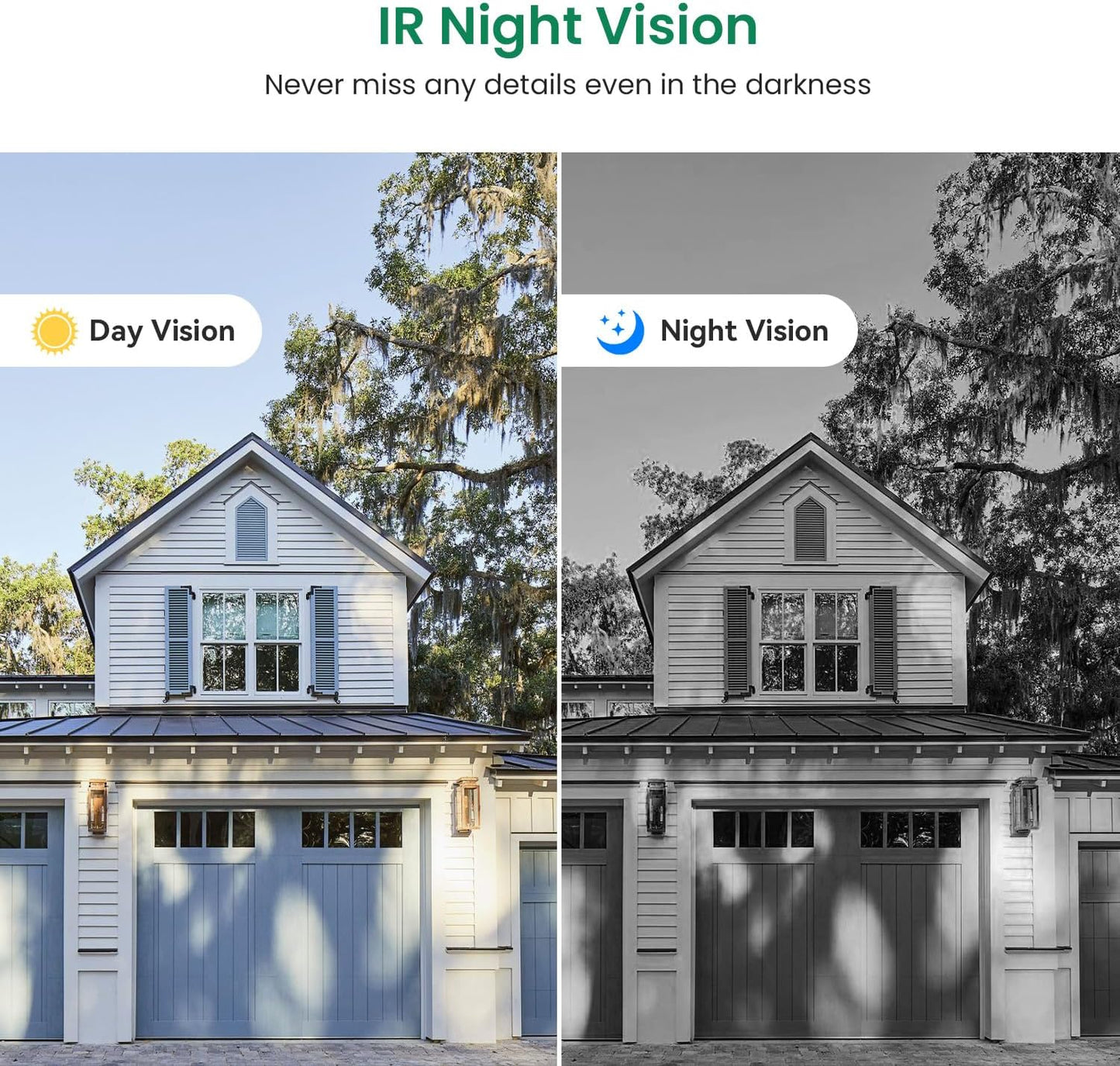 1080p Wireless Video Doorbell Camera, AI Human Detection, Live View, Night Vision, Cloud Storage, 2.4G WiFi, Battery Powered, Indoor Outdoor Surveillance (Doorbell Receiver Included (Linen))