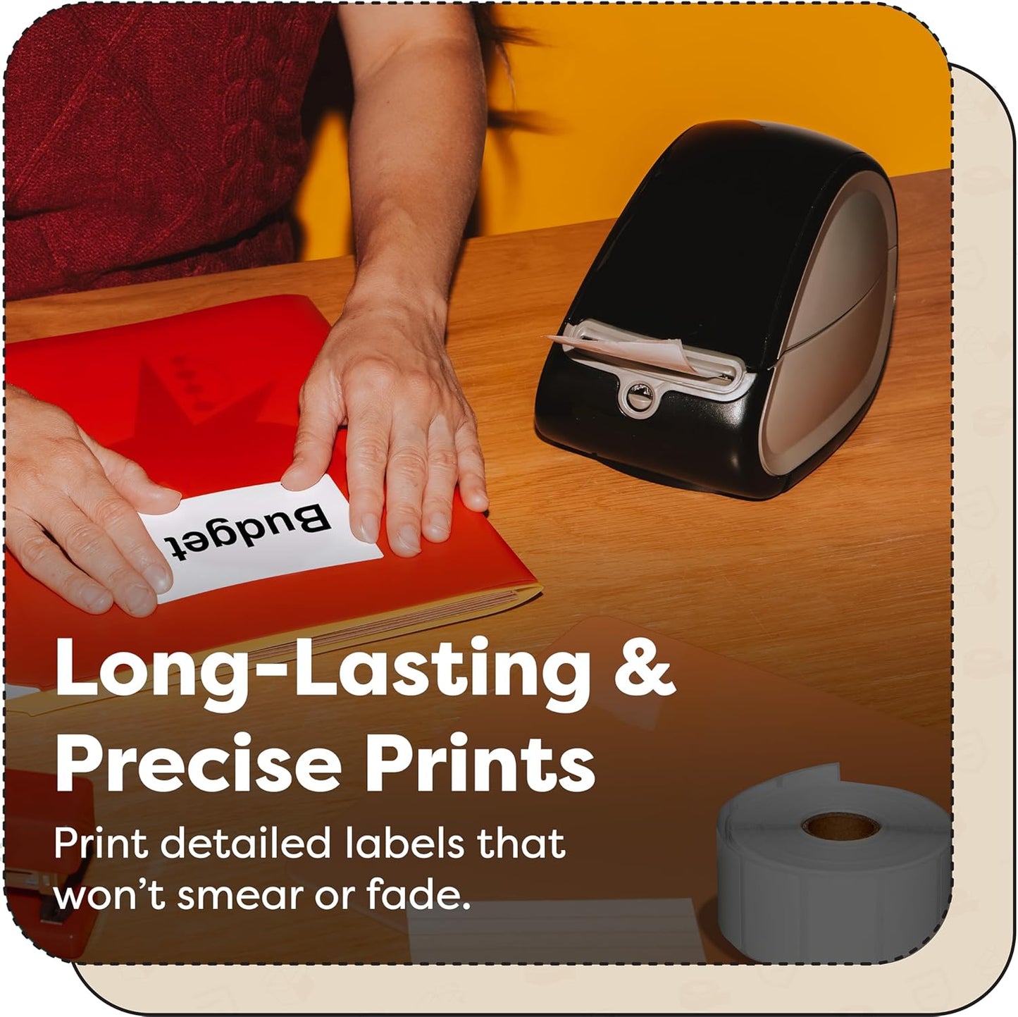 Aegis Adhesives - 2-1/4" X 1-1/4" Replacement for DYMO 30334 (12 Rolls/12000 Labels) Direct Thermal UPC Barcode Labels - Compatible with LabelWriter 450, 450 Turbo, 4XL Printers (NOT 550, 5XL)
