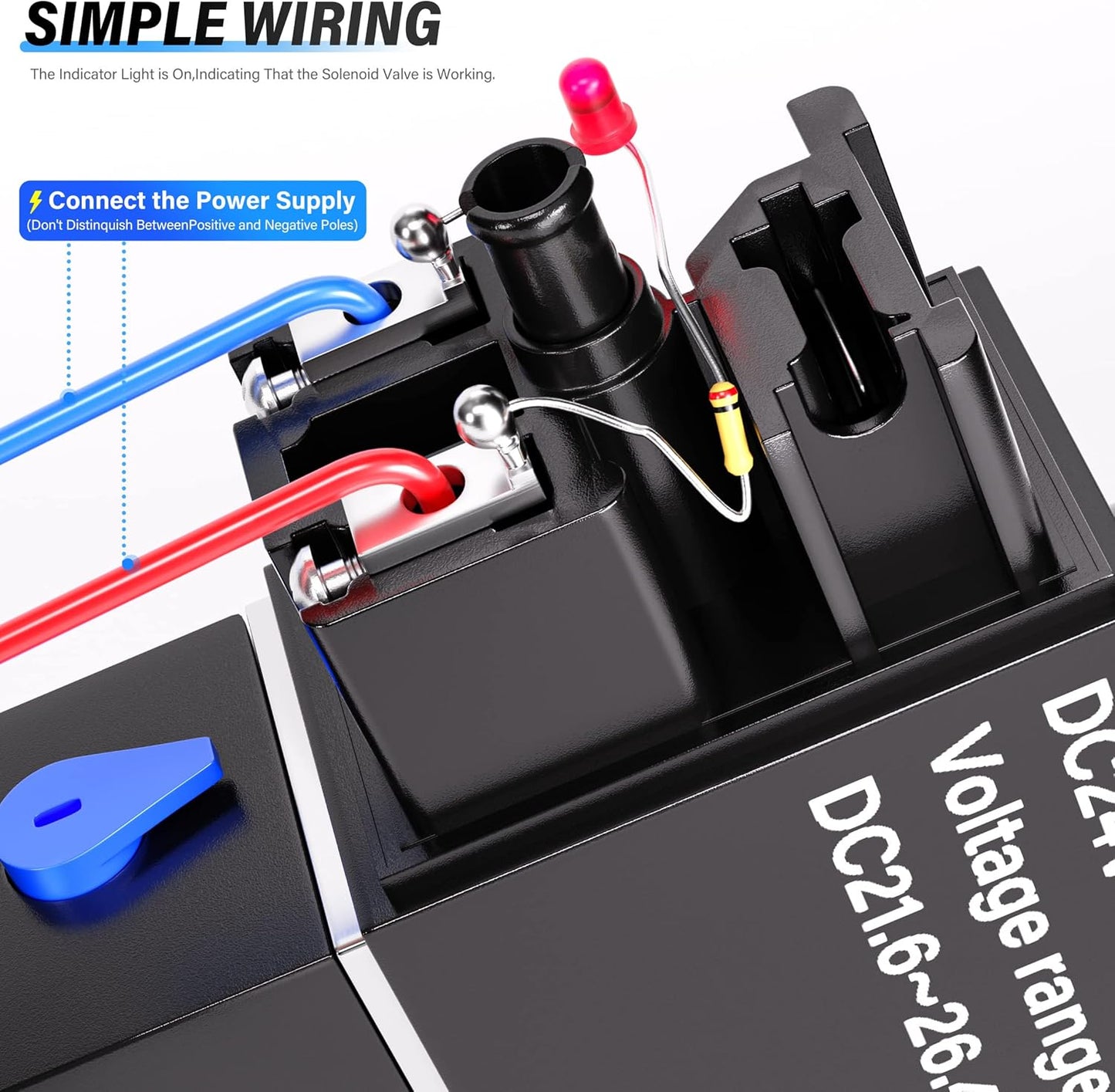 TAILONZ PNEUMATIC 1/8"NPT Solenoid Valve 4V110-06 AC220V Single Coil Pilot-Operated Electric 2 Position 5 Way Connection Type Junction Box