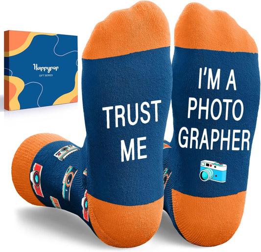 HAPPYPOP Gifts for Mechanic Personal Trainer - Photography Bus Driver Engineer Socks