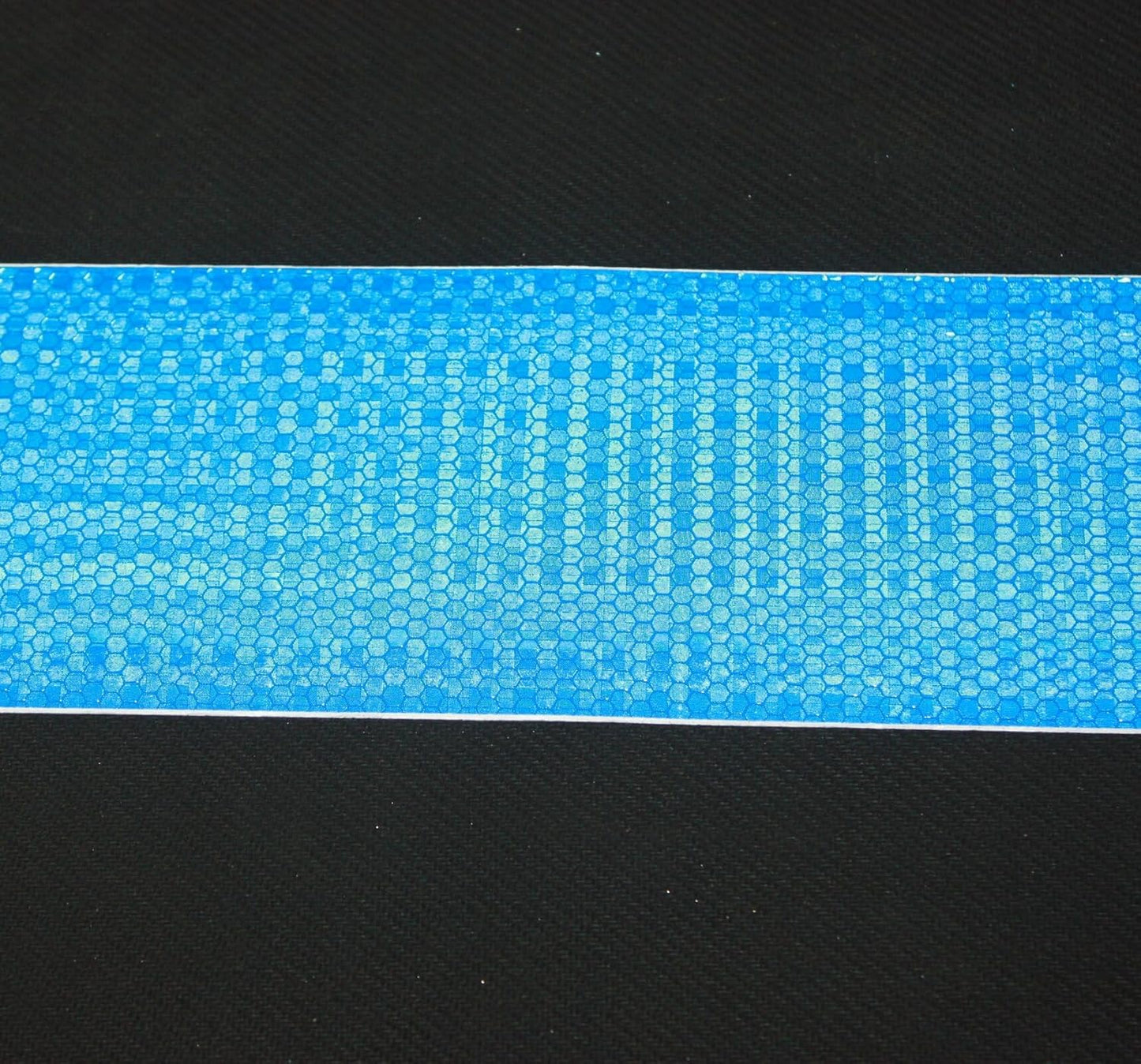 Blue Reflective Tape 3 inch Wide, Outdoor Waterproof High Visibility Warning Industrial Marking Tape, Safety Stickers (68 feet,3 Rolls)
