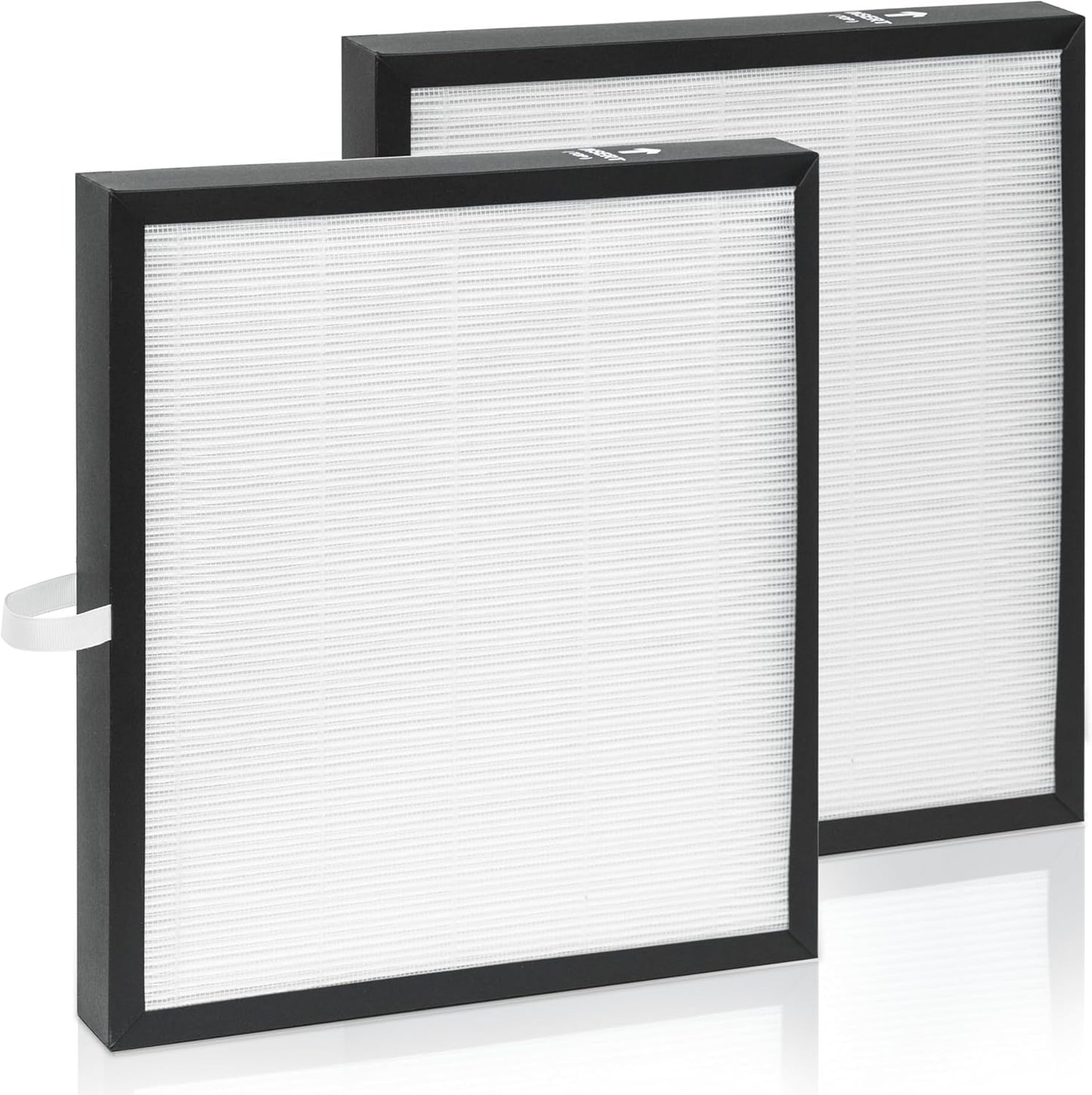 2 Pack KJ217 Air Purifier Filter Replacement, Compatible with MOOKA KJ217 Air Purifier, 3-in-1 True HEPA Filter, High-Efficiency Activated Carbon Filter