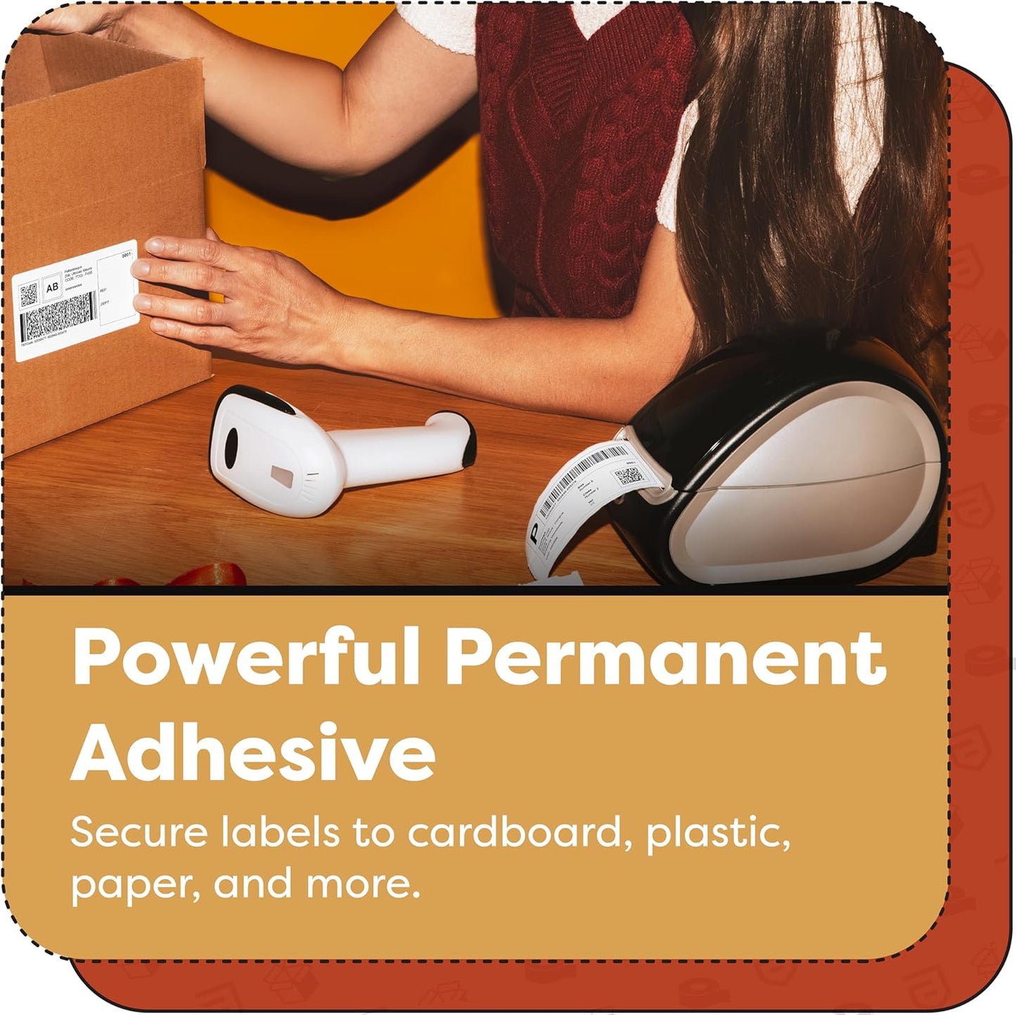 Aegis Adhesives - 2-1/4" X 1-1/4" Replacement for DYMO 30334 (12 Rolls/12000 Labels) Direct Thermal UPC Barcode Labels - Compatible with LabelWriter 450, 450 Turbo, 4XL Printers (NOT 550, 5XL)